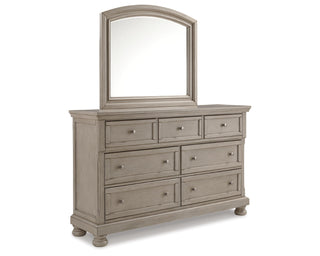 Lettner Queen Panel Bed, Dresser, Mirror and 2 Nightstands