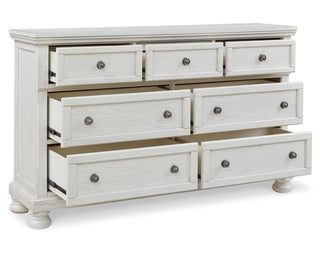 Robbinsdale Queen Panel Bed, Dresser, Chest and 2 Nightstands
