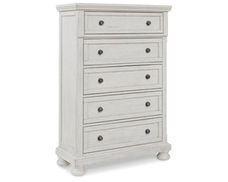 Robbinsdale Queen Panel Bed, Dresser, Chest and 2 Nightstands