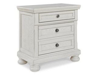 Robbinsdale Full Storage Bed and Nightstand