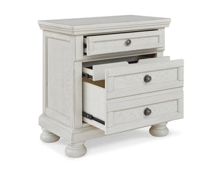 Robbinsdale Full Storage Bed and Nightstand