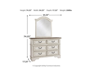 Realyn Dresser and Mirror
