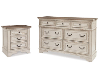 Realyn Dresser and 2 Nightstands