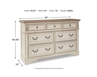 Realyn Twin Storage Day Bed and Dresser