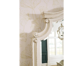 Realyn Queen Storage Bed, Dresser and Mirror