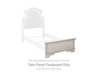Realyn Twin Panel Footboard