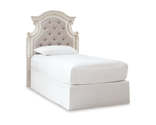 Realyn Twin Upholstered Panel Headboard