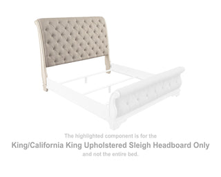 Realyn King/California King Upholstered Sleigh Headboard