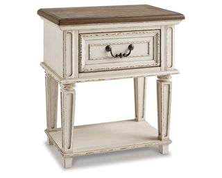 Realyn Twin Storage Day Bed and Nightstand