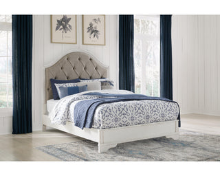Blendon Queen Upholstered Panel Bed