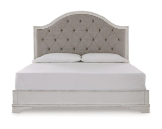 Blendon King Upholstered Panel Bed
