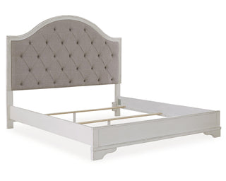 Blendon King Upholstered Panel Bed