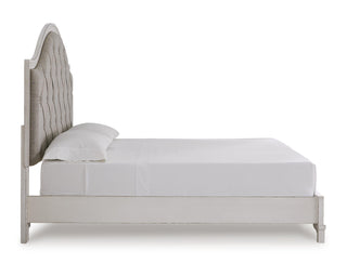 Blendon King Upholstered Panel Bed