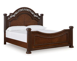 Lavinton Queen Poster Bed, Dresser, Mirror and Nightstand
