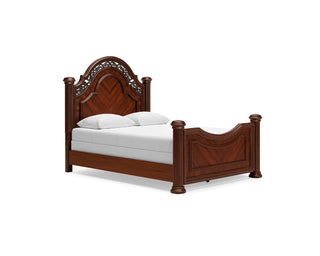 Lavinton Queen Poster Bed, Dresser, Mirror, Chest and Nightstand