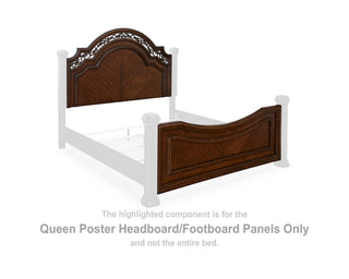 Lavinton Queen Poster Headboard/Footboard Panels