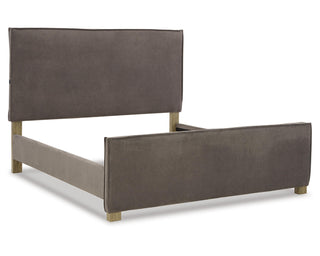Krystanza King Upholstered Panel Bed