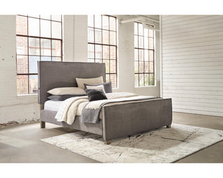 Krystanza King Upholstered Panel Bed