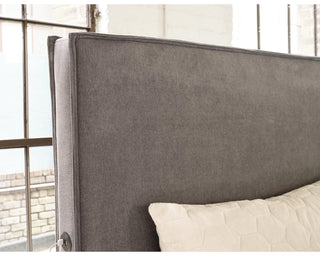 Krystanza King Upholstered Panel Bed