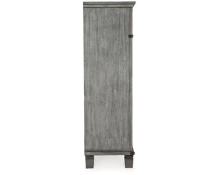 Russelyn King Panel Storage Bed, Dresser, Mirror and Chest