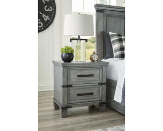 Russelyn California King Panel Storage Bed, Dresser, Mirror and Nightstand