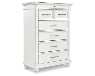 Kanwyn King Panel Storage Bed, Chest and Nightstand