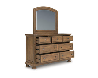 Feddinger Dresser and Mirror