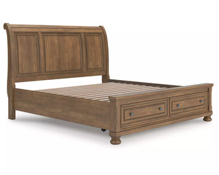 Feddinger King Storage Sleigh Bed