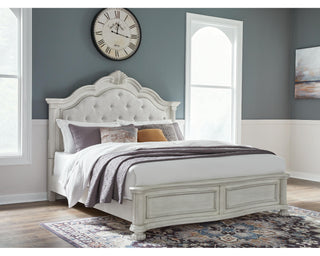 Montelaine California King Upholstered Panel Bed