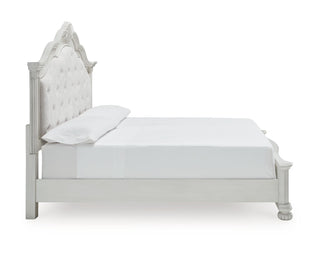 Montelaine California King Upholstered Panel Bed