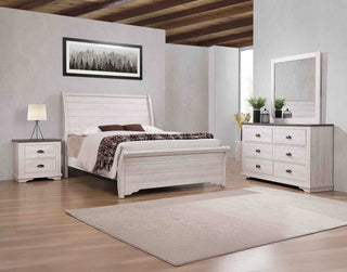 CORALEE NIGHT STAND CHALK/GREY