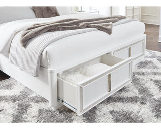 Chalanna King Upholstered Storage Bed