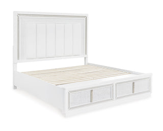 Chalanna King Upholstered Storage Bed