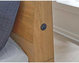 Sherbana King Panel Bed