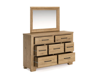 Galliden Dresser and Mirror