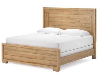 Galliden King Panel Bed, Dresser and Mirror