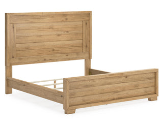 Galliden King Panel Bed, Dresser and Mirror