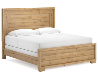 Galliden King Panel Bed, Dresser and Mirror