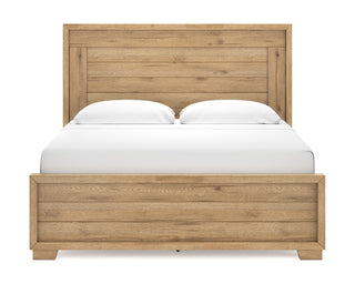 Galliden King Panel Bed, Dresser and Mirror