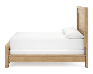 Galliden King Panel Bed, Dresser and Mirror