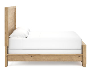 Galliden King Panel Bed, Dresser and Mirror