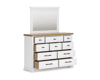 Ashbryn Dresser and Mirror