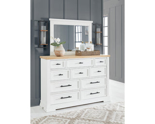 Ashbryn Dresser and Mirror