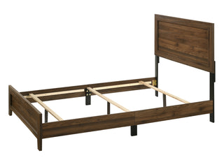 MILLIE BED IN ONE BOX -BROWN CHERRY