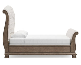 Ardenfield Queen Upholstered Sleigh Bed