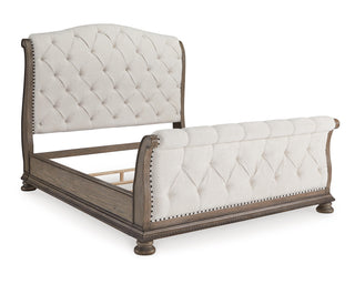 Ardenfield California King Upholstered Sleigh Bed