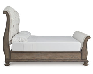 Ardenfield King Upholstered Sleigh Bed