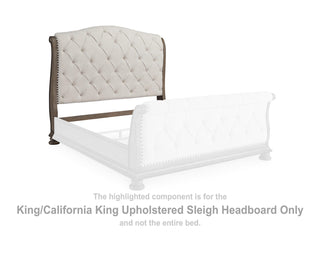 Ardenfield King/California King Upholstered Sleigh Headboard