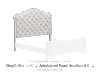 Arlendyne King/California King Upholstered Panel Headboard