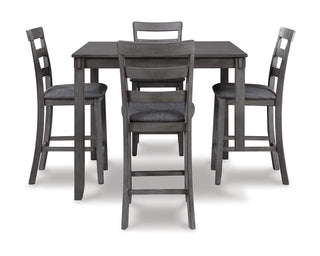 Bridson Counter Height Dining Table and Bar Stools (Set of 5)